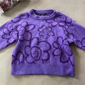 Purple sweater